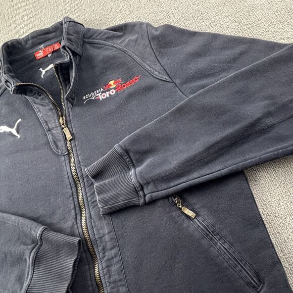Puma Redbull Jacket Adult Small Full Zip Long Sleeve Racing Casual Rare Men's - Picture 5 of 13